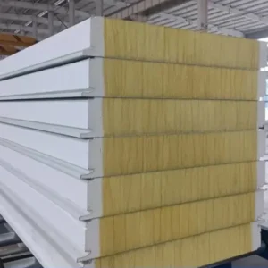 POLYURETHANE SEALING SIDE ROCK WOOL (GLASS WOOL) PANEL | zdw insulation